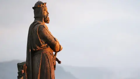 Peter Macdiarmid/Getty Images Statue of Robert the Bruce in Stirling