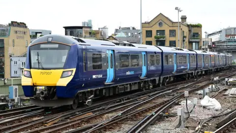 Alamy City Beam 707 train