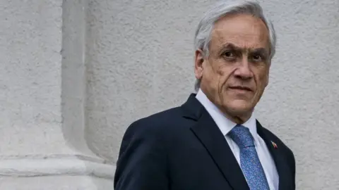 President of Chile Sebastián Piñera at the La Moneda Palace on 4 September 2019