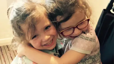 Sally Morton Summer and twin sister Jasmine