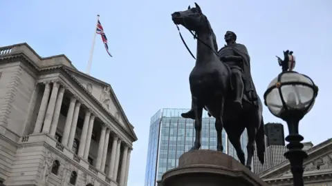 EPA The Bank of England in London