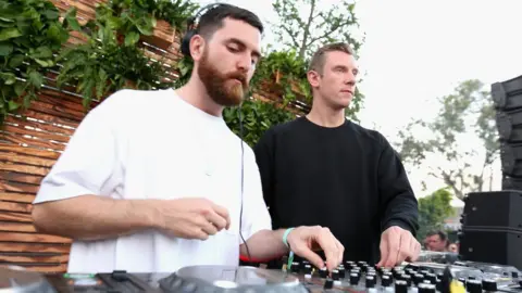 Getty Images Andy and Matt from Bicep performing in Los Angeles