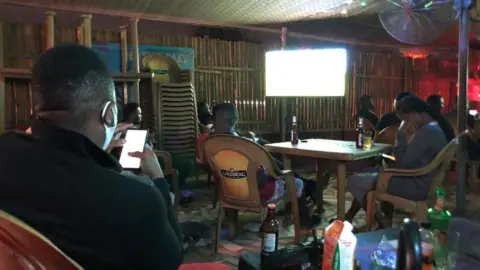 Football pub in Lagos