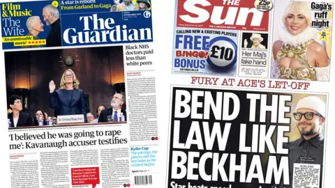 The Guardian/The Sun: 28 Sep