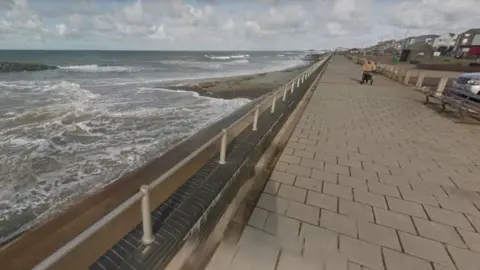 Google Tywyn beach