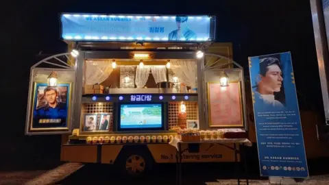 Edelweiss Philippines A food truck sent to Hyun Bin during filming