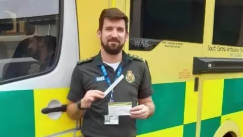 SCAS South Central Ambulance paramedic