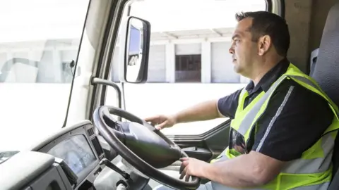 Getty Images Lorry driver