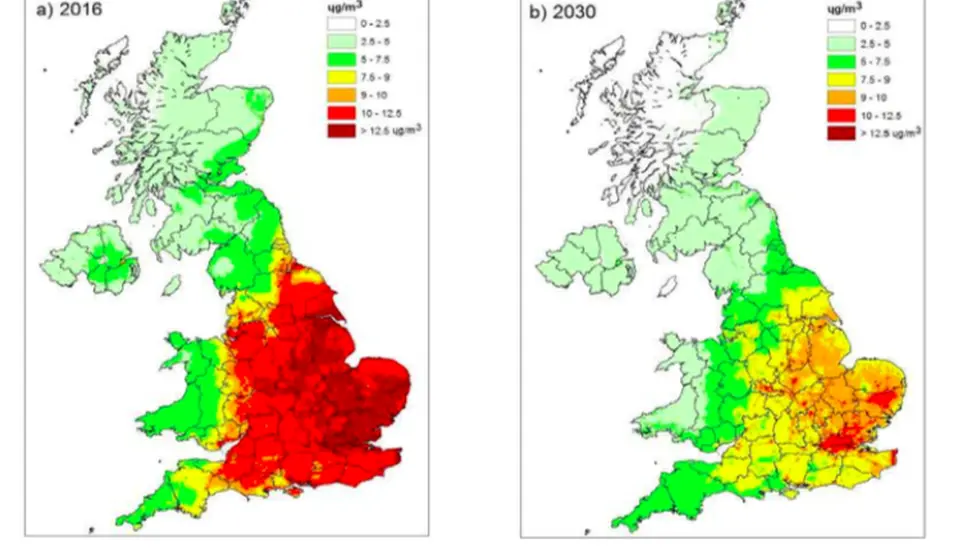 DEFRA map