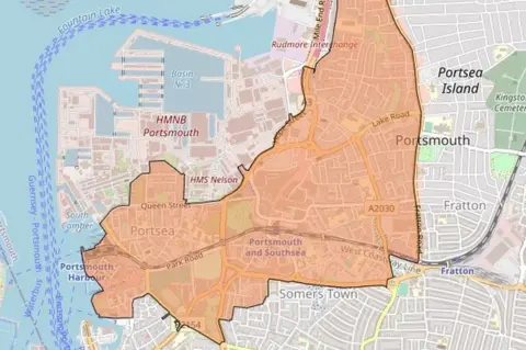 OpenStreetMap contributors Portsmouth clean air