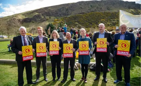 Getty Images Scottish Green MSPs