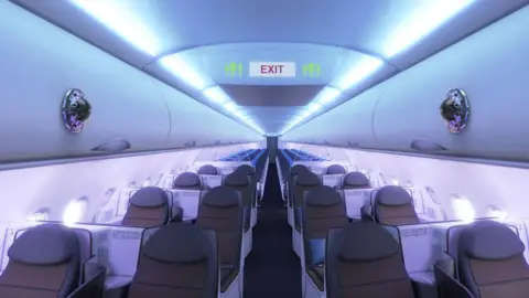 Airbus Passenger aircraft interior