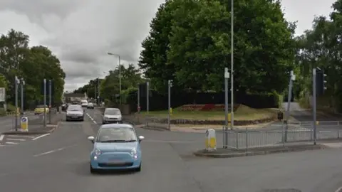 Google Junction of Holyhead Road and Waterloo Road