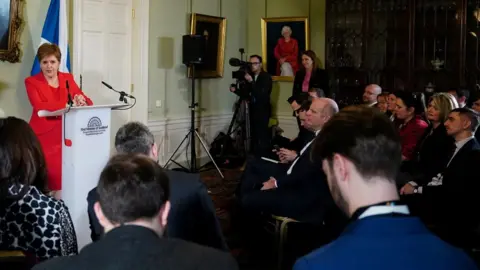 PA Media press conference