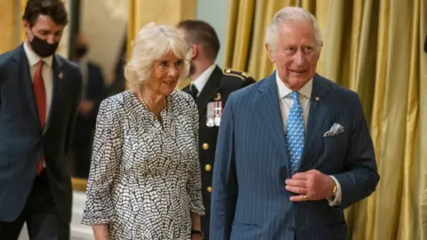 Pool/Getty Images Prince Charles and the Duchess of Cornwall attend a reception in Ottawa, Canada.