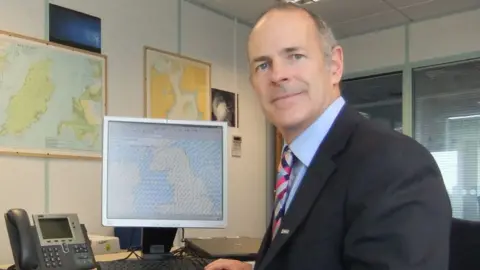 Adrian Cowin Adrian Cowin at the Ronaldsway Met Office