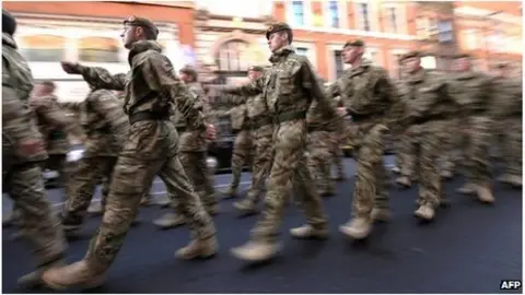 AFP British army soldiers