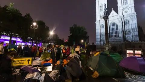 Extinction Rebellion protesters