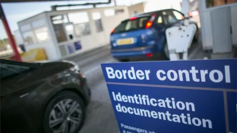 Getty Images Border control