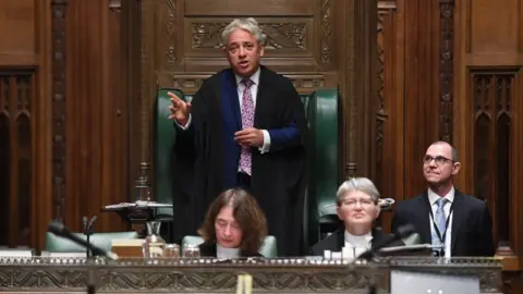 UK Parliament/Jessica Taylor John Bercow in the House of Commons