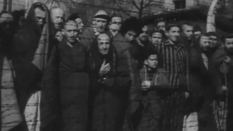 Pathe Auschwitz concentration camp victims
