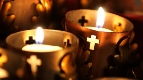 Getty Images Church candles (generic)