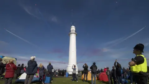 BBC Red Arrows at the airshow on Saturday