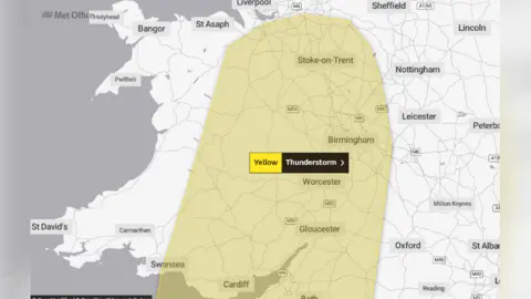 Met Office Weather map