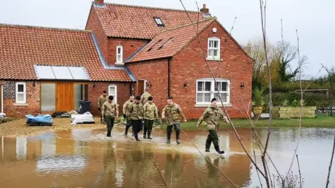 Flooding in Fishlake