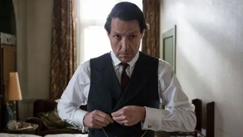 BBC Ben Whishaw and Hugh Grant in A Very English Scandal