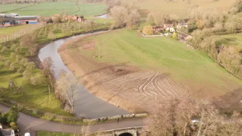 Environment Agency/Natural England Aerial view of the area