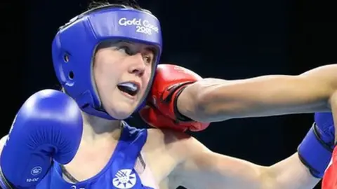 Vicky Glover fought for Scotland at the 2018 Commonwealth Games
