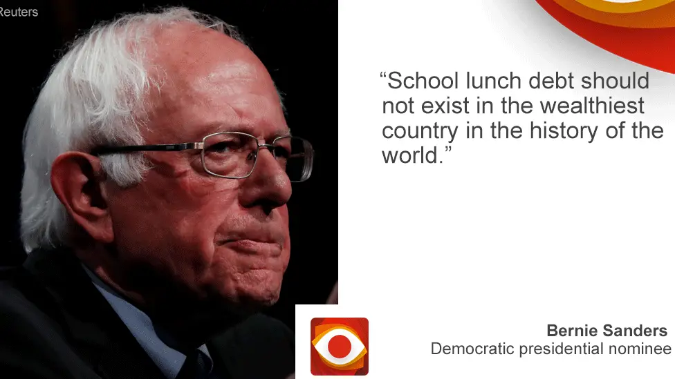 BBC Bernie Sanders quote