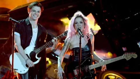 Getty Images Yungblud and Halsey