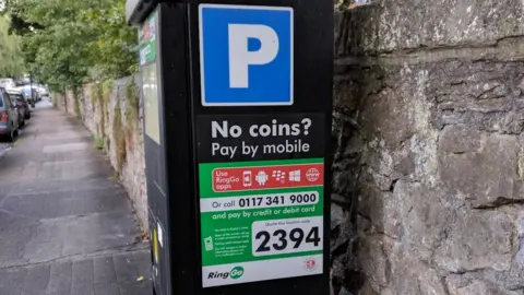 BBC On street parking machine