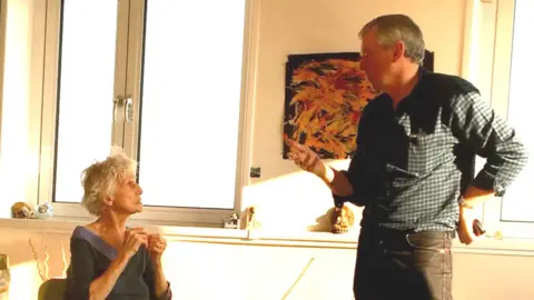 Smith family Sheila with her son Martyn Smith