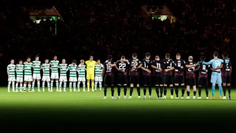 PA Media Celtic minute's silence