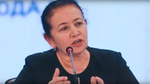 MinbarUz/YouTube Uzbek Deputy Prime Minister Elmira Bositxonova