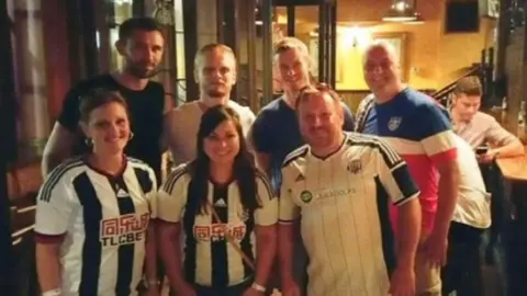 Jordan Bayuk West Brom fans in the USA