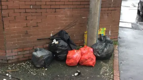 Sean Bibby Fly-tipping has blighted Shotton streets