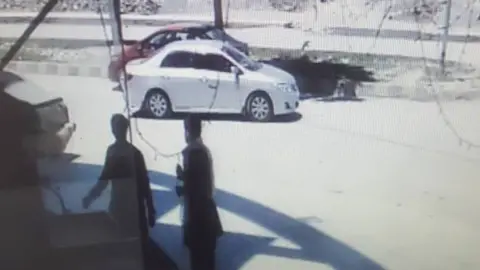 The car Meng Lisi and Li Xinheng were kidnapped in