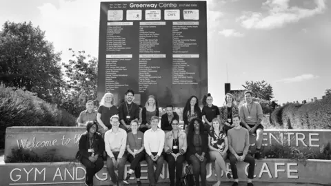 Mark Simmons Community business staff and leaders at Southmead Development Trust