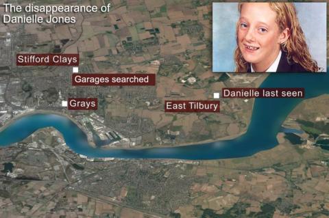 Danielle Jones murder: The schoolgirl who vanished at a bus stop - BBC News