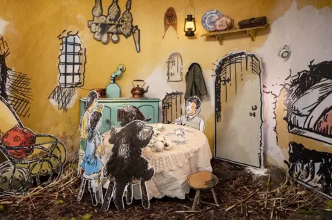 FENWICK The children with the beavers