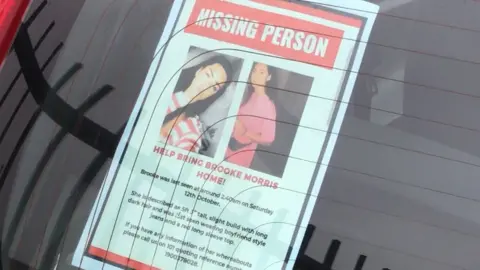 Missing person poster