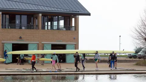 PA Media Cambridge University's new boathouse