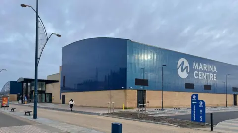 Andrew Turner/BBC The Marina Centre, Great Yarmouth, Norfolk