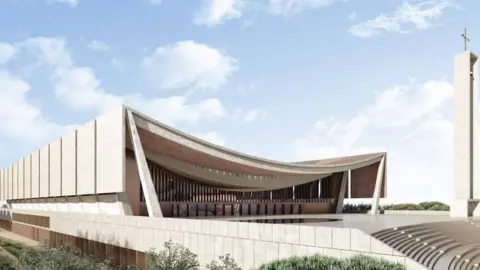 Ghana National Cathedral Impression of Ghana National Cathedral