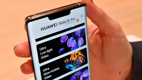 Getty Images The Huawei Mate 30 Pro