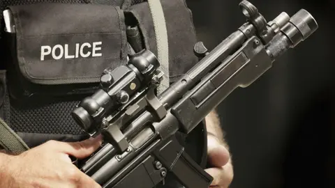 Getty Images Armed police